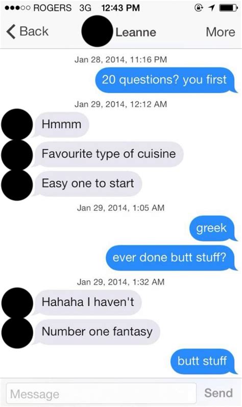 funny tinder convos